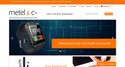 Desktop Screenshot of metel.fr