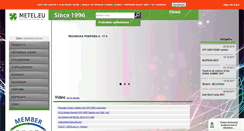 Desktop Screenshot of metel.eu